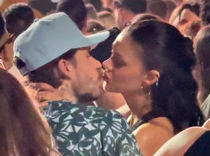 布鲁克林与妻子去看音乐节